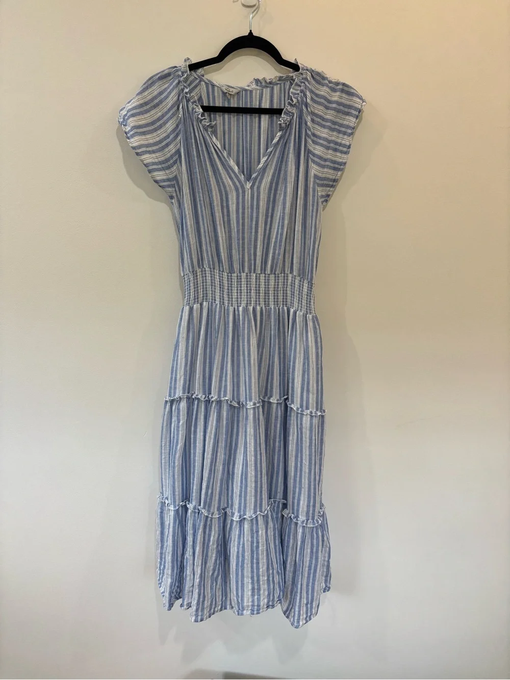 Rails Amellia Midi Dress in New Haven Stripe - Picture 2 of 5